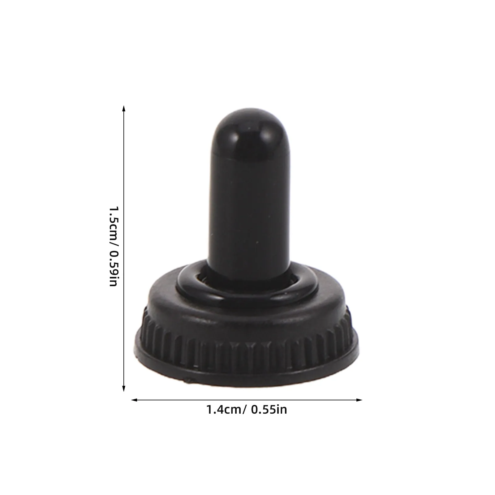 50Pcs Toggle Switch Cover Waterproof Dustproof Heavy Duty Protective Cover Black 6Mm Thread Industrial Outdoor Switch Guard