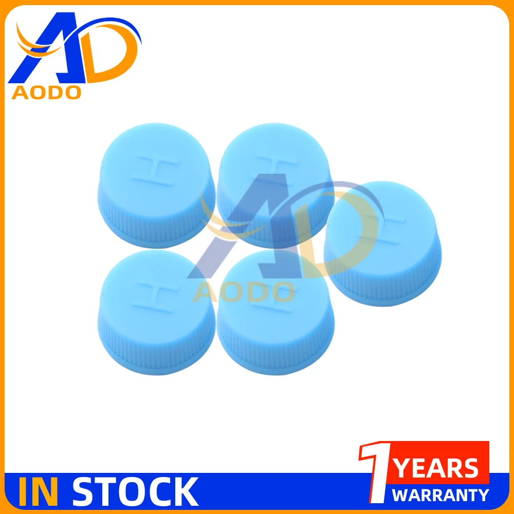 

10 шт., замена трубопровода для кондиционирования воздуха M9 M10 для R134a R12, клапан сервисного порта, пылезащитная крышка, высокая сторона/низкая сторона