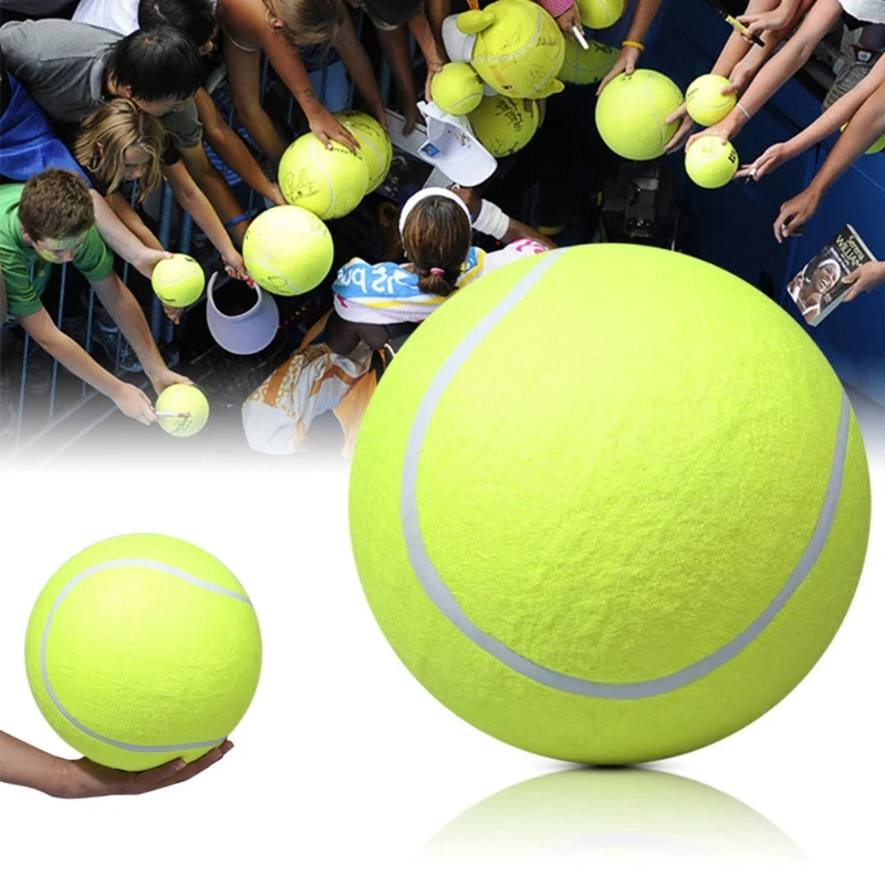 8In Dog Tennis Ball for Giant Pet Toy Tennis Ball Dog Chew Toy Kids For Your Beloved Puppies Dogs