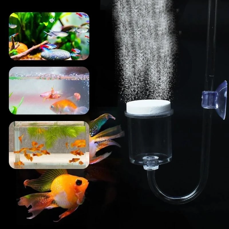 

for Nano CO2 Diffuser U Glass for Aquarium Planted for Tank Creates Rich CO2 Quiet Bubbling Suction Cup Check