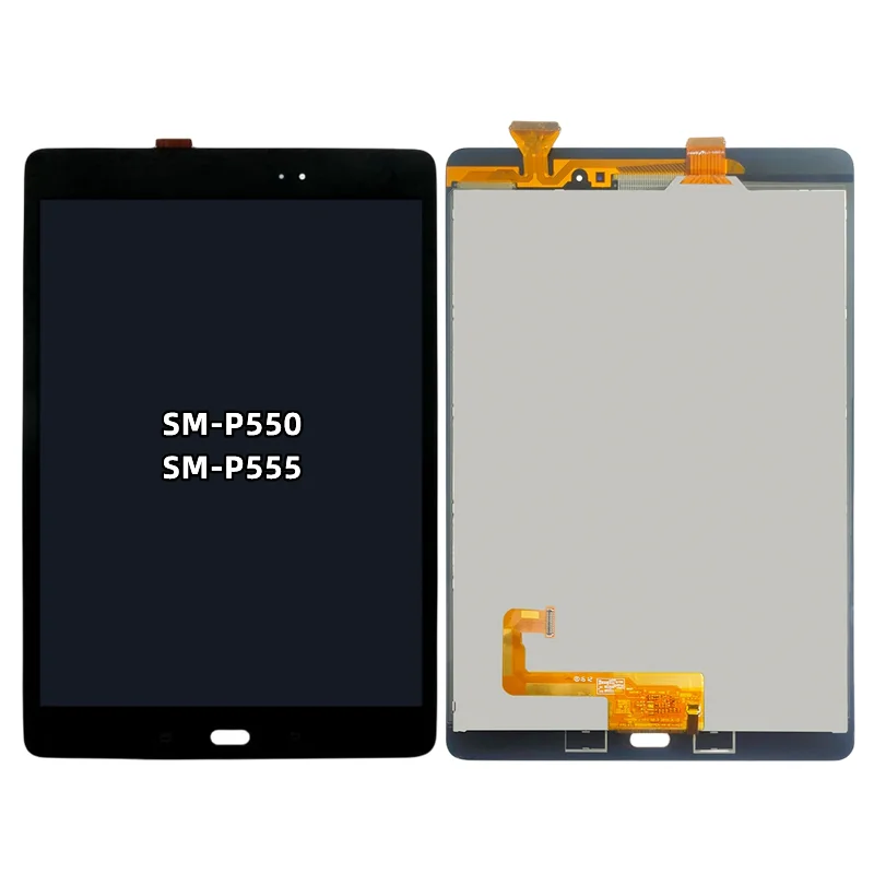 Imagem -02 - Original Tablet Display Touch Screen Digitizer Assembly Substituição Samsung Galaxy Tab a 9.7 Sm-p550 P550 Sm-p555 P555