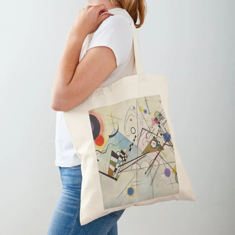 

Composition 8 - Vasily Kandinsky Tote Bag Women's shopping bag canvas tote bags Handbags women handbag