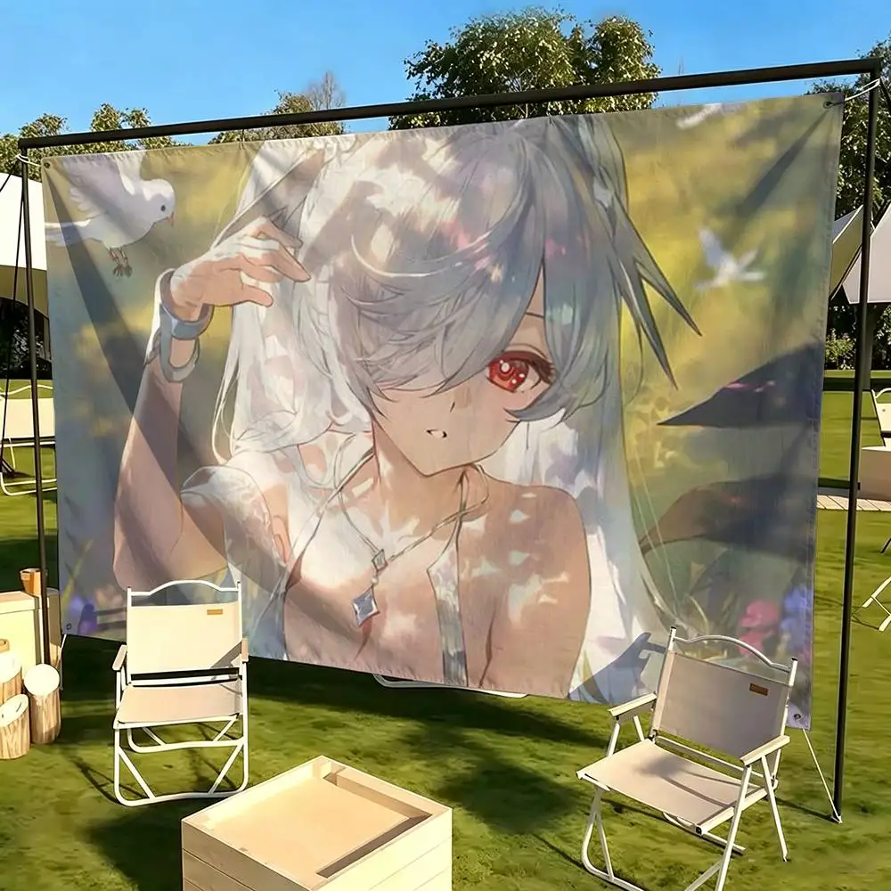 Cinderella Goddess of Victory Game  Flags Wall Hanging Tapestry Outdoor Garage Room Decorative flag Background Blanket
