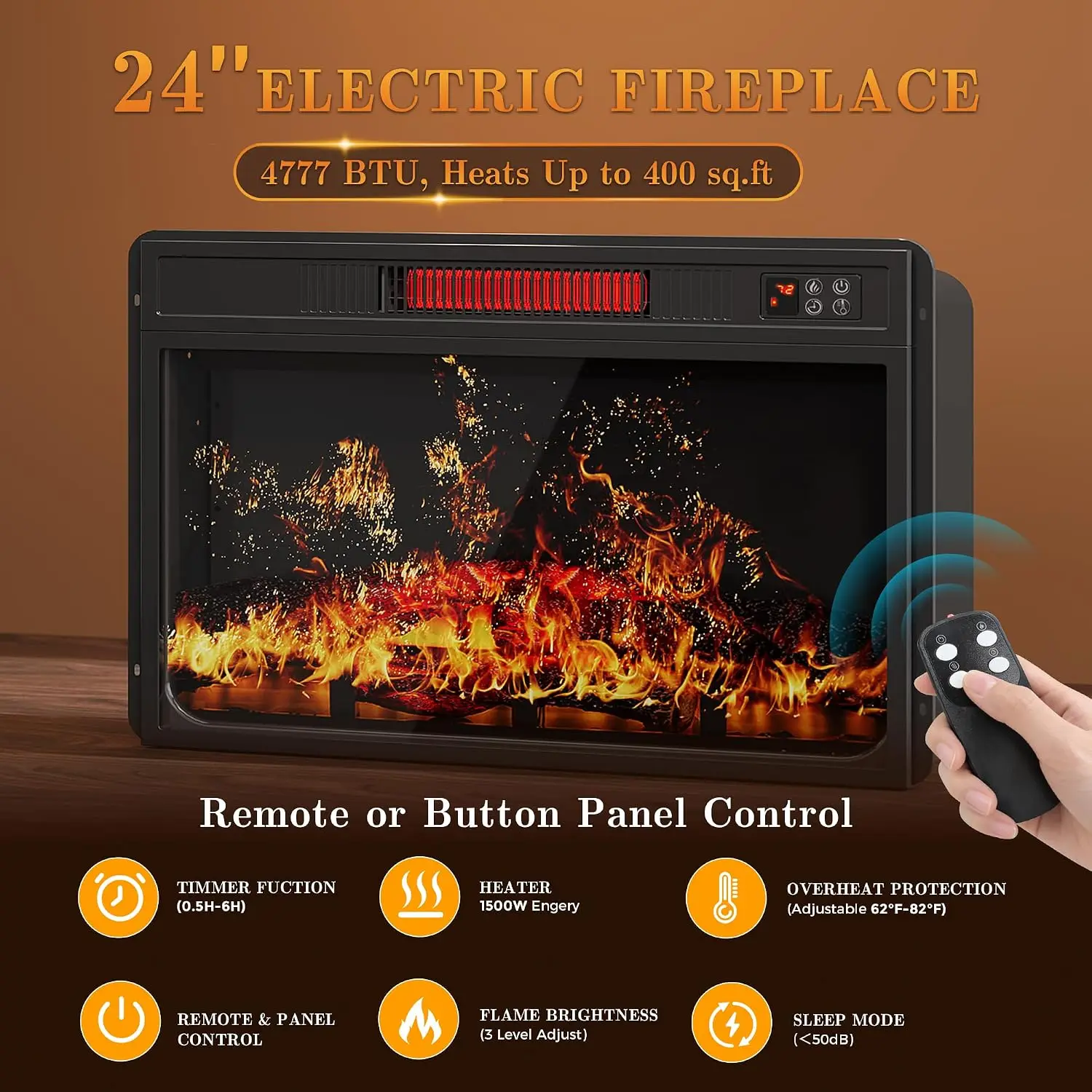 Thumbnail 4 - #25 Best Electric Fireplaces to Buy In 2026