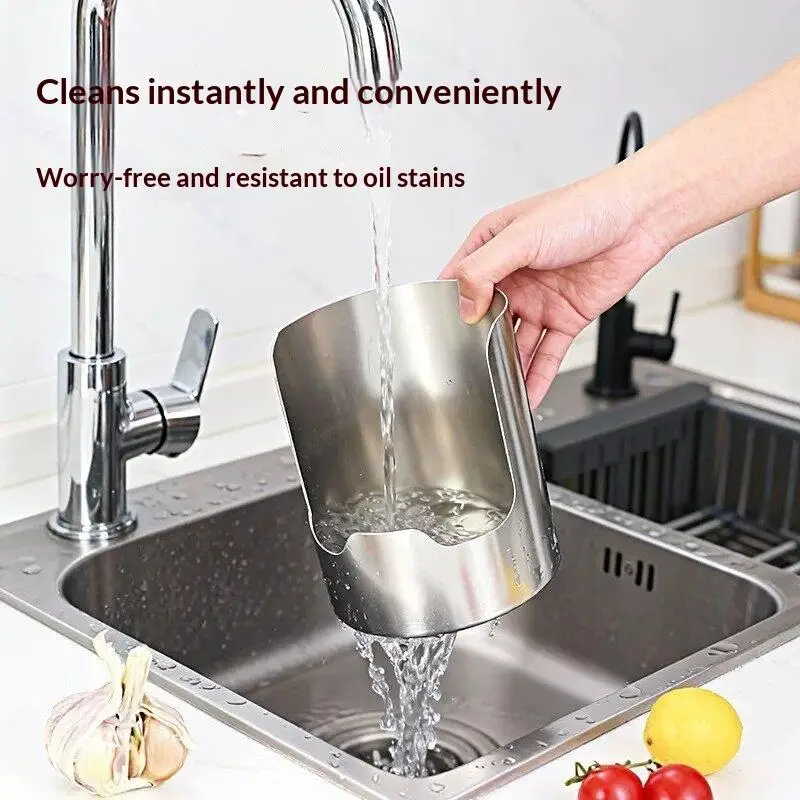 Non-slip Stainless Steel Spoon Holder Stable Easy To Clean Spatula Holder Stainless Steel Heat-Resistant Soup Spoon Rack Cooking
