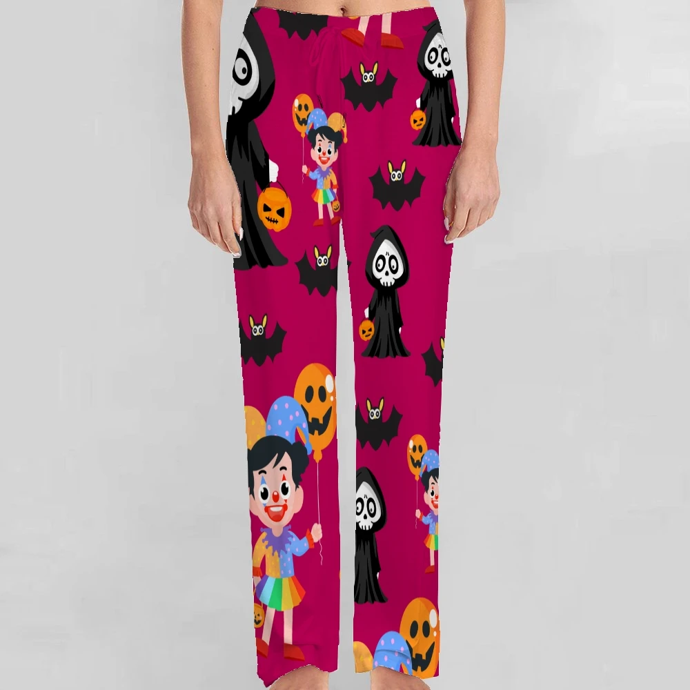 Grim Reaper Pattern Pajama Pants Mens Womens Lounge Pants Super Soft Unisex Sleep Pajama Bottoms with Pockets Drawstring