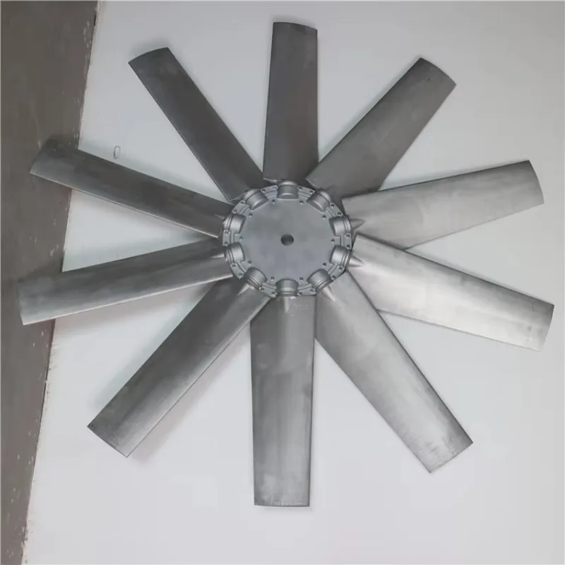 7 Blades Aluminum Axial Fan Impeller For Cooling Tower Fan Blade