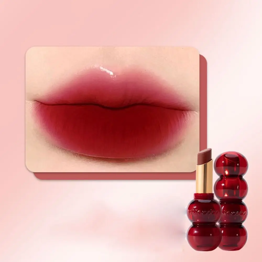 Herfst Winter Lippenstift Rock Suiker Kalebas Fluwelen Lippenstift Langdurige Rose Naakt Matte Lip Glazuur Blush non-stick cup Lip Modder Vrouwen