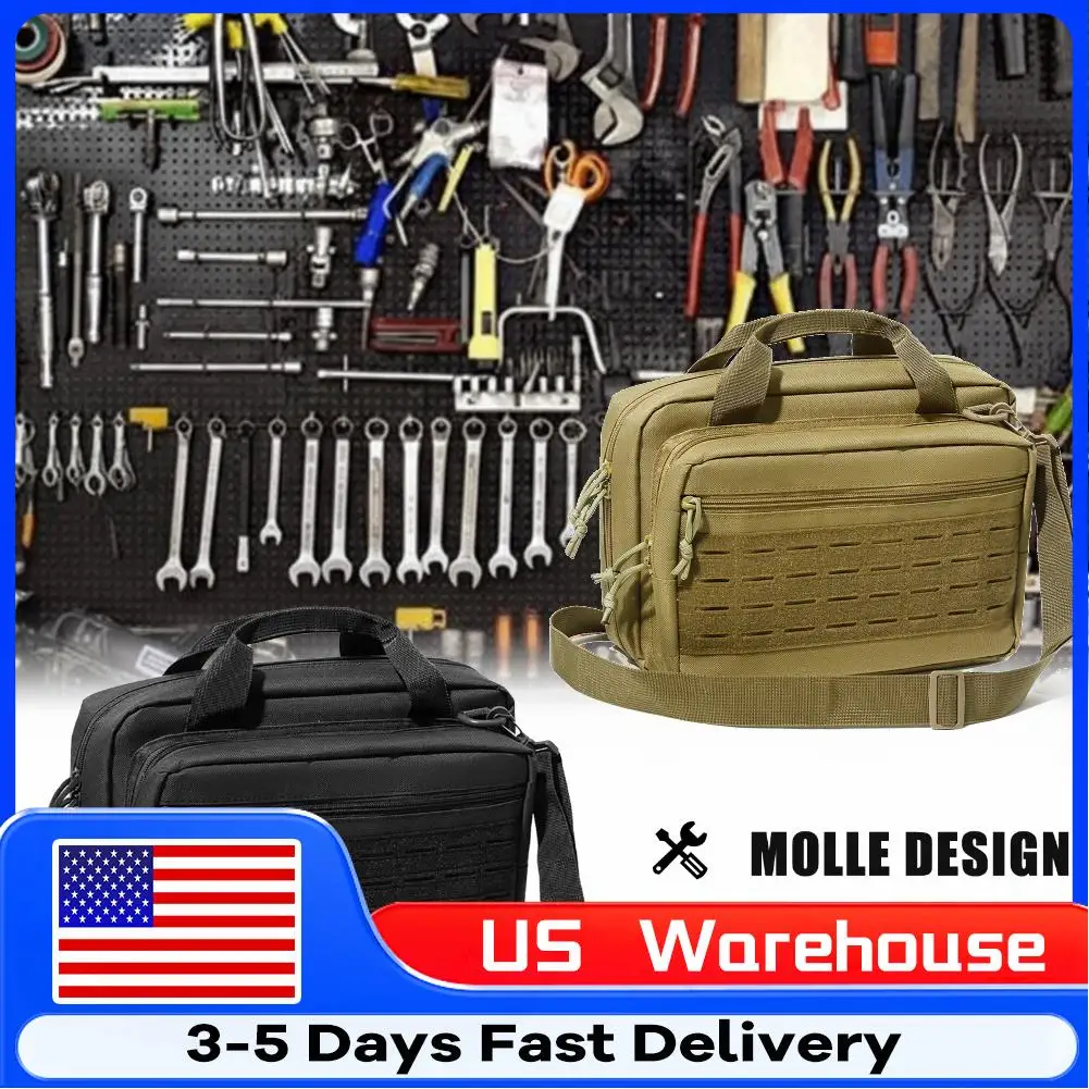 

Сумка-мессенджер из ткани Оксфорд с несколькими карманами для охотничьих принадлежностей и инструментов EDC, с запирающимся отделением, для активного отдыха и охоты