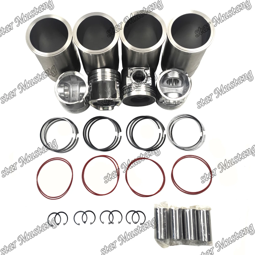 LR4105 Cylinder Liner Kit 105mm Suitable For Yuchai Engine Parts