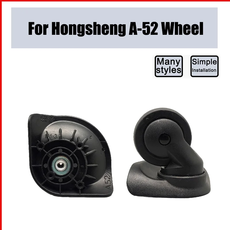 

Suitable For Hongsheng A-52 Universal Wheel Replacement Suitcase Smooth Silent Shock Absorbing Wheel Accessories Wheels Casters