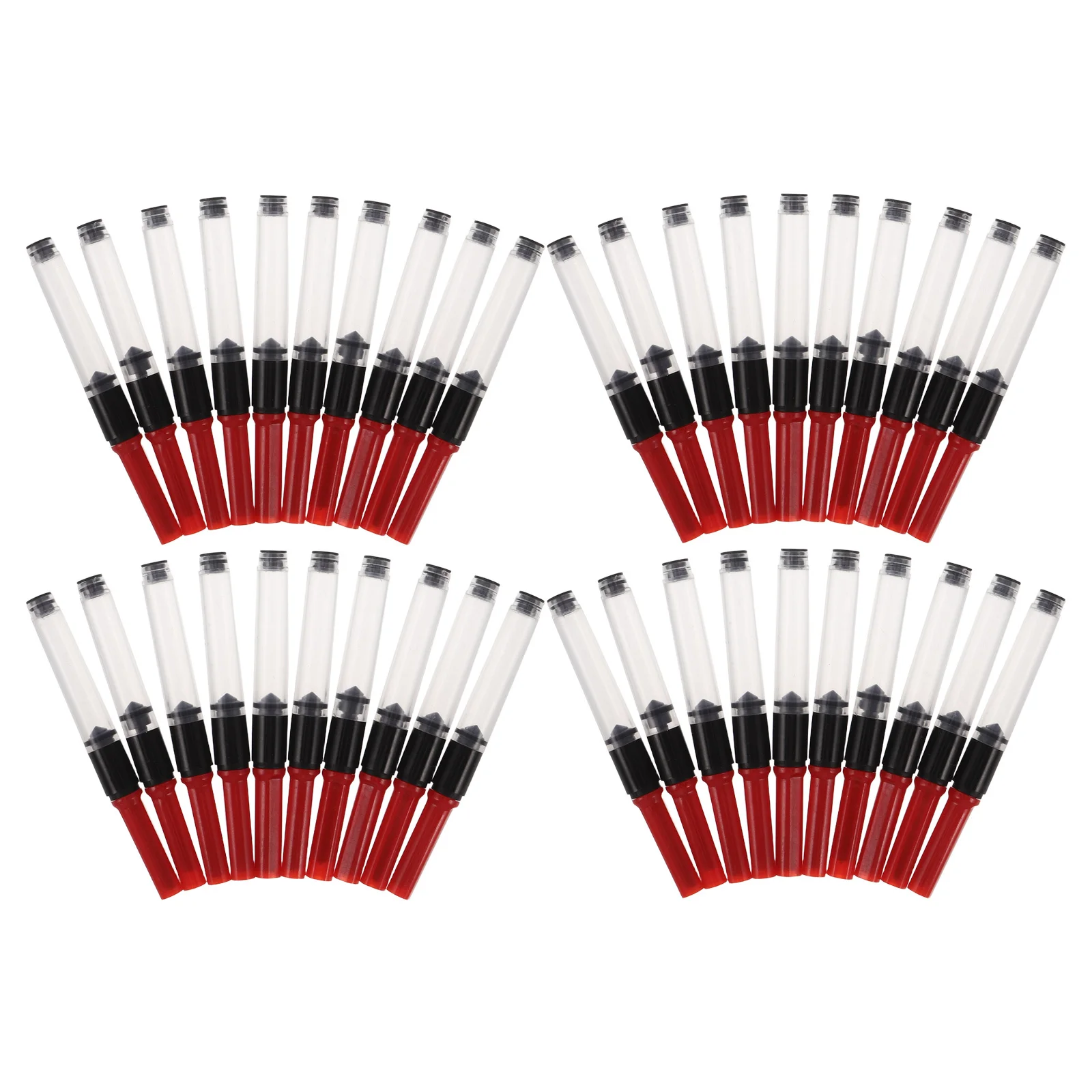 100Pcs Fountain Pen Ink Filling Converter Needle Applicator Ink Refill Tool Spring Driven Fountain Pen Refills Absorber Tool