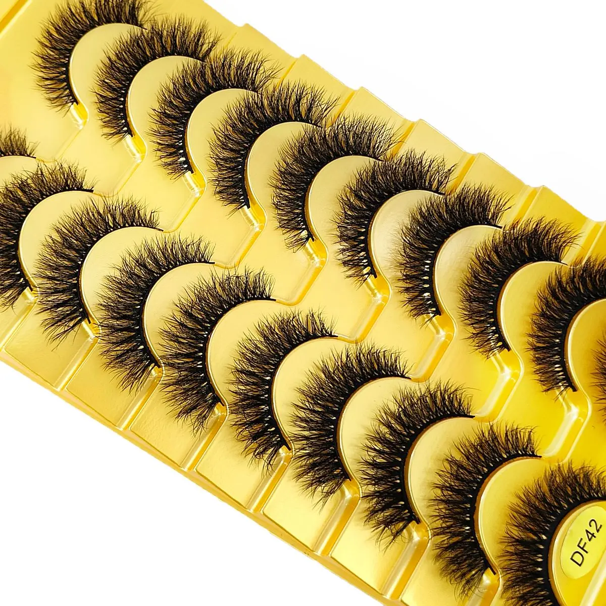 NEW 10 Pairs Natural False Eyelashes Fake Lashes Long Makeup 3d Mink Lashes Extension Eyelash Mink Eyelashes for Beauty