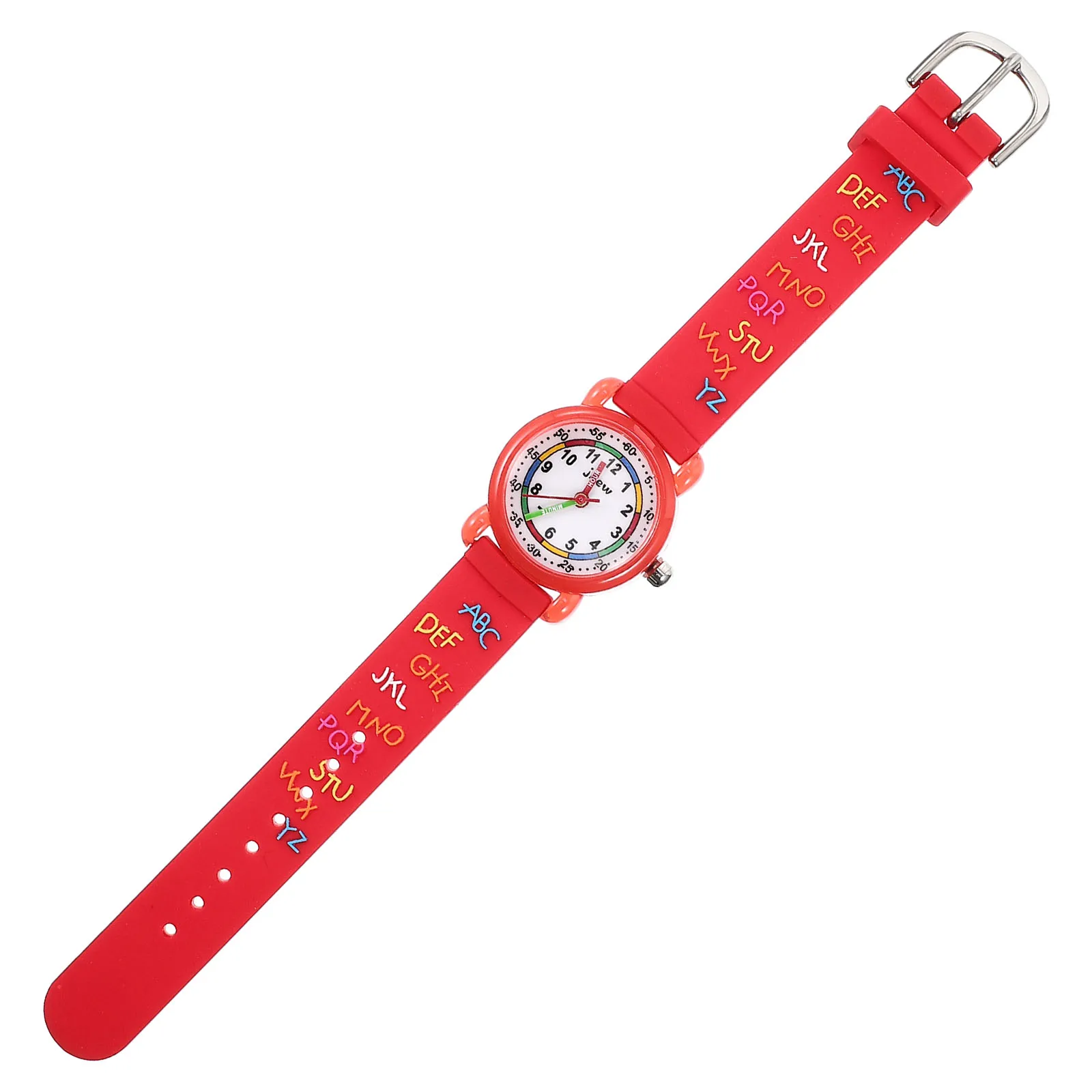 Children Cartoon Watches Durable Alloy Smooth Surface Kids Watch Toddler Fashion Delicate Girl Reading Learning