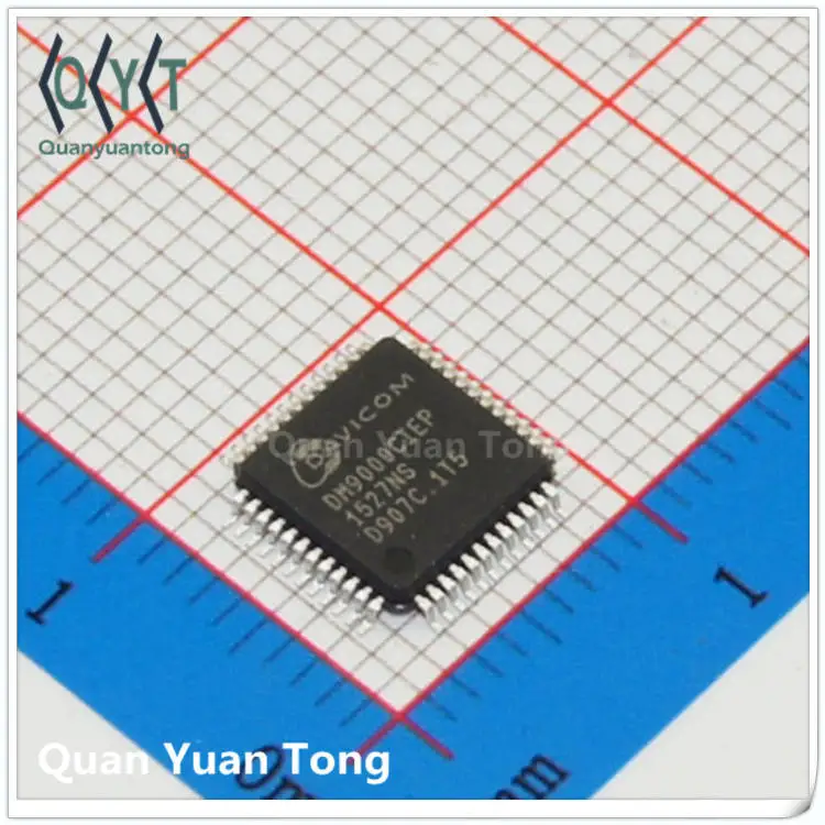New DM9000CIEP LQFP48 Ethernet controller integrated circuit patch electronic components