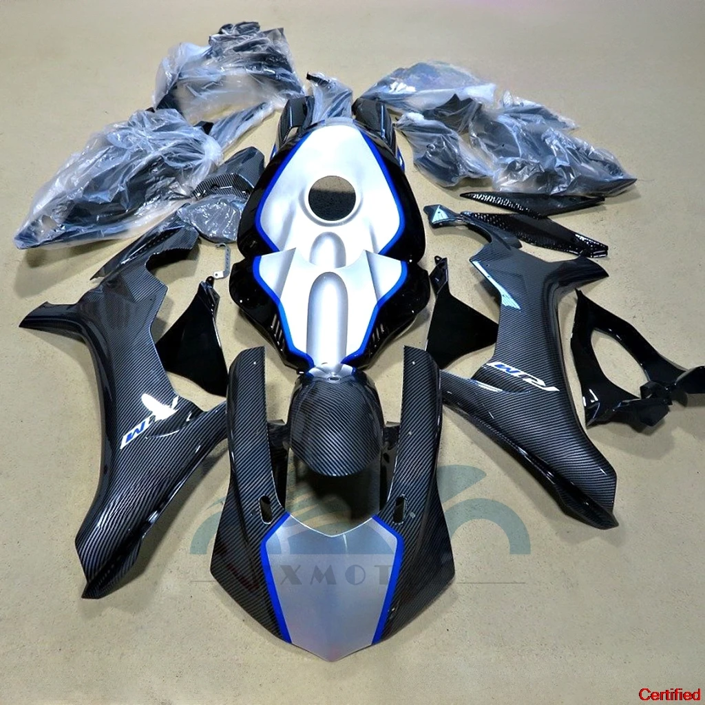 

Blue Black Fairings kit for 2015 2016 2017 2018 2019 YAMAHA YZFR1 15 16 17 18 19 YZF-R1 Fairing Set