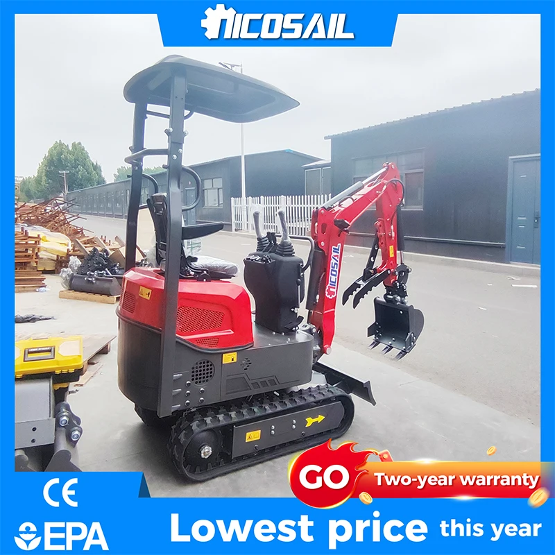 

OKW12 Custom Mini Excavator with Low-Speed High-Torque Motor Hot in EU/US for Indoor Demolition & Landscaping