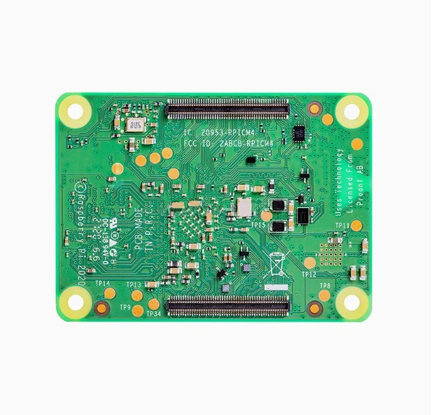 

Raspberry Pi CM4 Computer Module Kit with Dual Ethernet Ports, RS485, 4G Communication, WiFi & Bluetooth