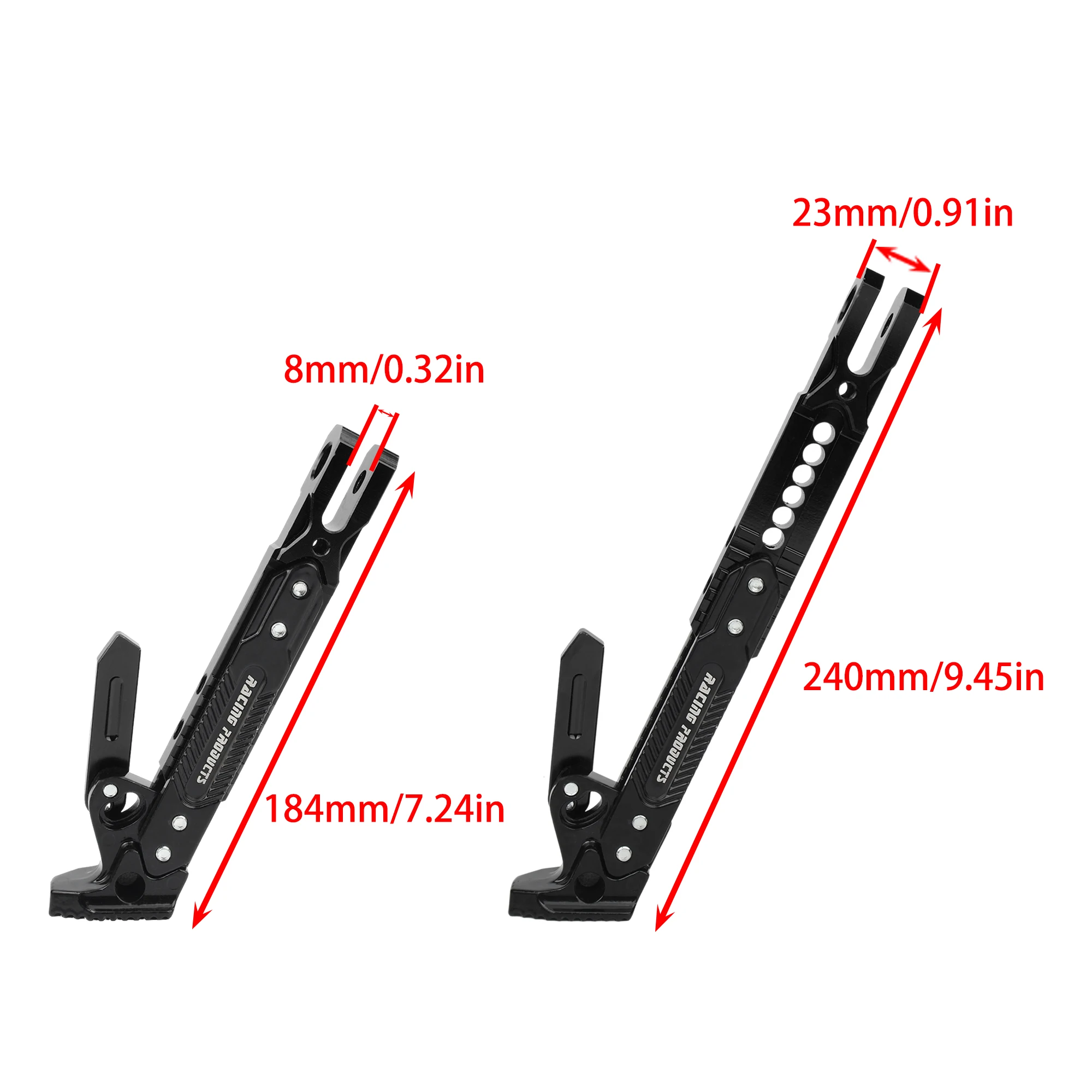 Universal Motorcycle Kickstand Side Support Kick Bracket Foot Stand Adjustable Side Tripod for KTM Honda Suzuki Yamaha Kawasaki image 3