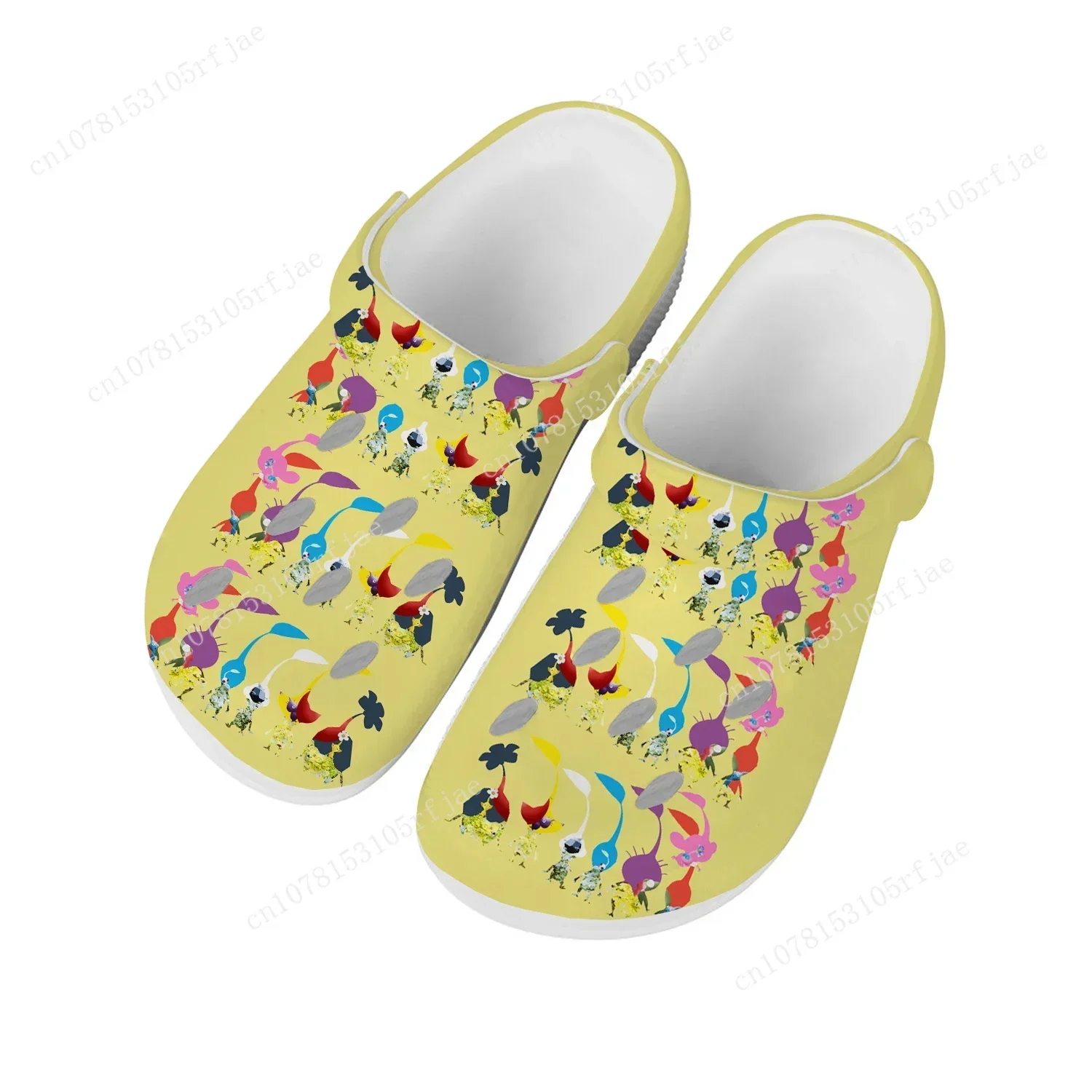 

Pikmin Home Clogs Cartoon Game Mens Womens Youth Boys Girls Sandals Shoes Fashion Garden Custom Made Shoes Beach Hole Slippers