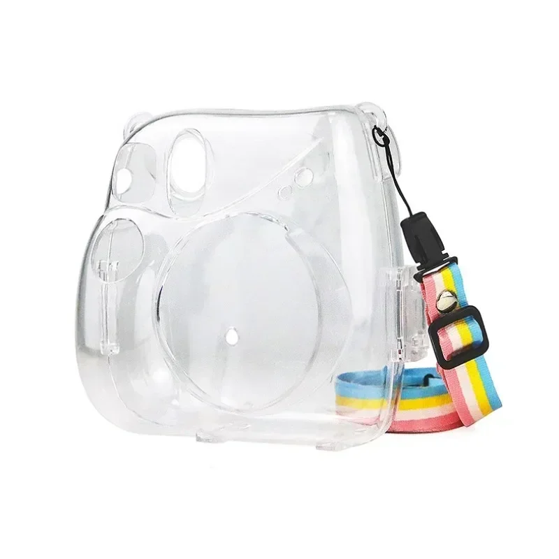 Capa protetora de cristal com alça para FUJIFILM Instax mini 7+