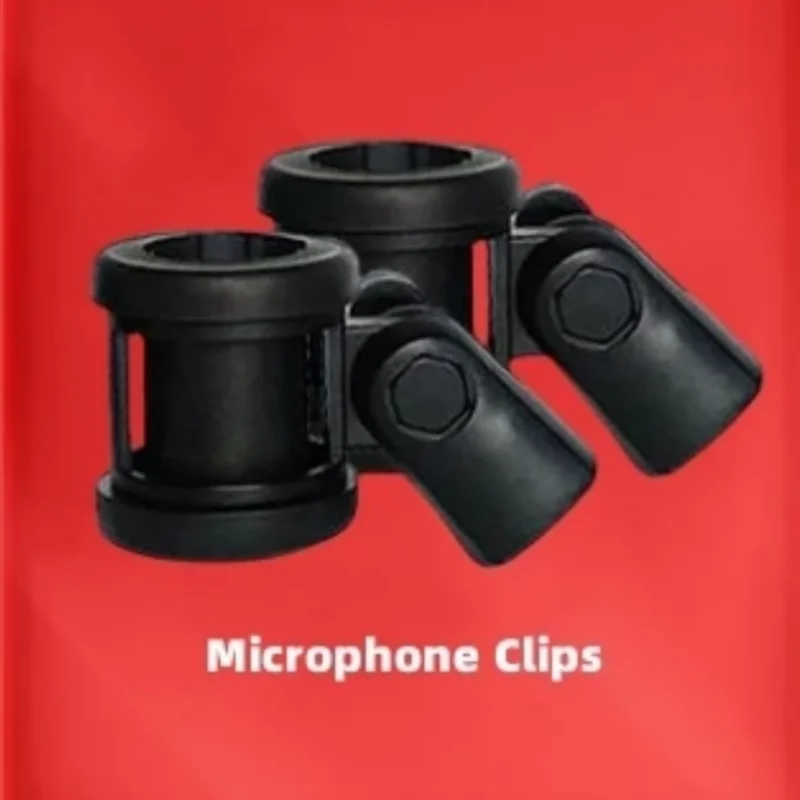 Microphone Accessories, Mic Stand For C02, Pencil Mic Clips 2 Pcs