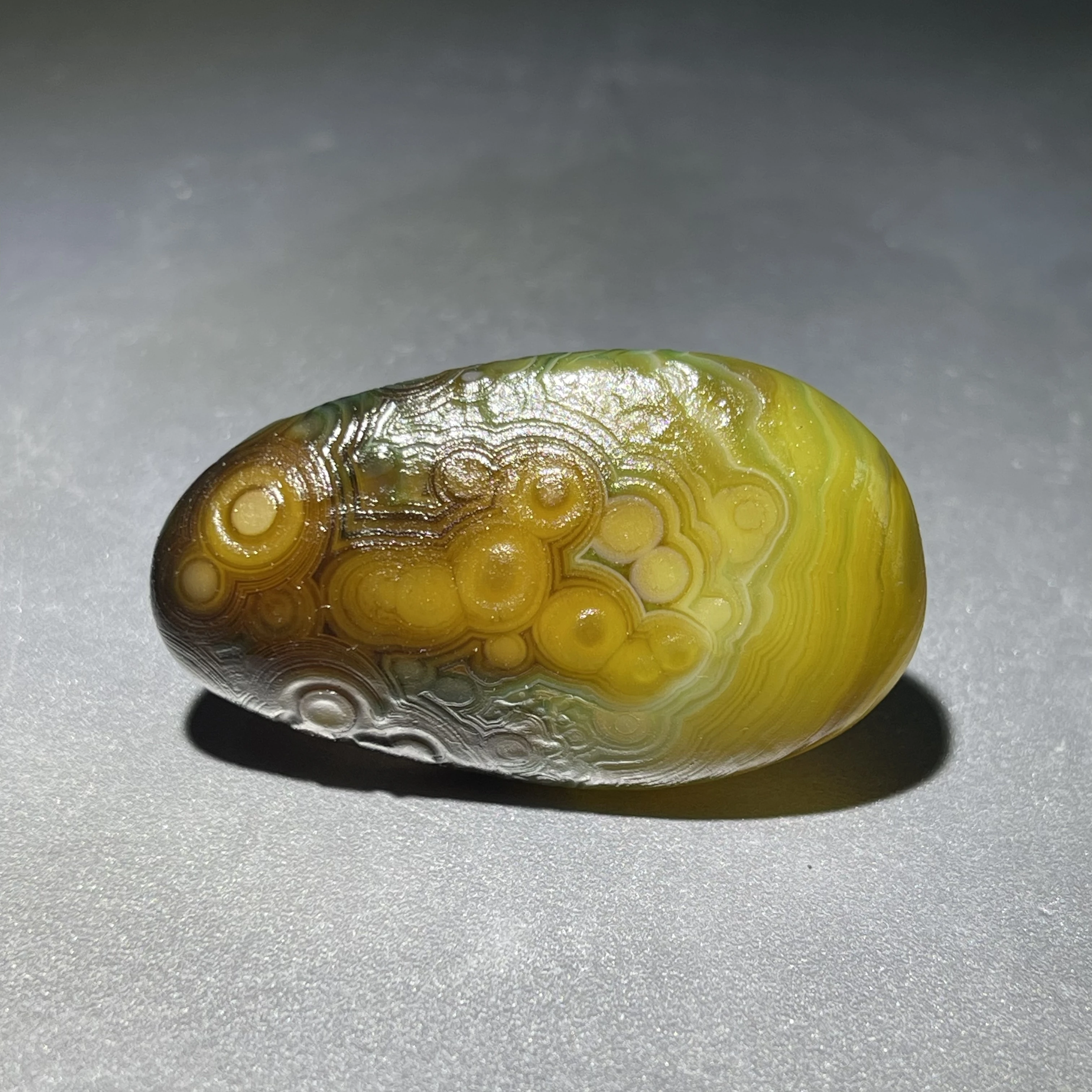 

Новая бусина из натурального камня, агат желаний, редкая и драгоценная бусина, образец камня Alxa для DIY ювелирных изделий, подарок, гоби агат