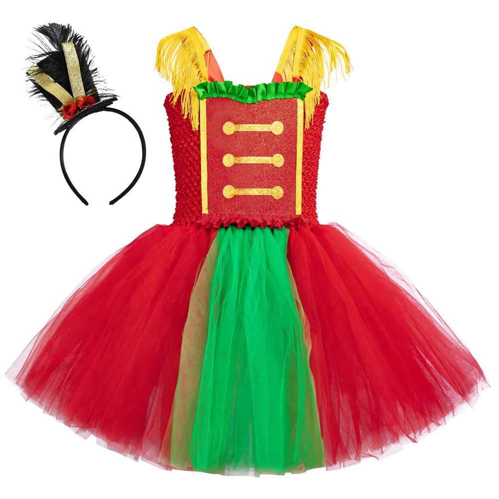 Children's Performance Clothes European and American Princess Skirts Birthday Parties Christmas Day Tutu Skirts
