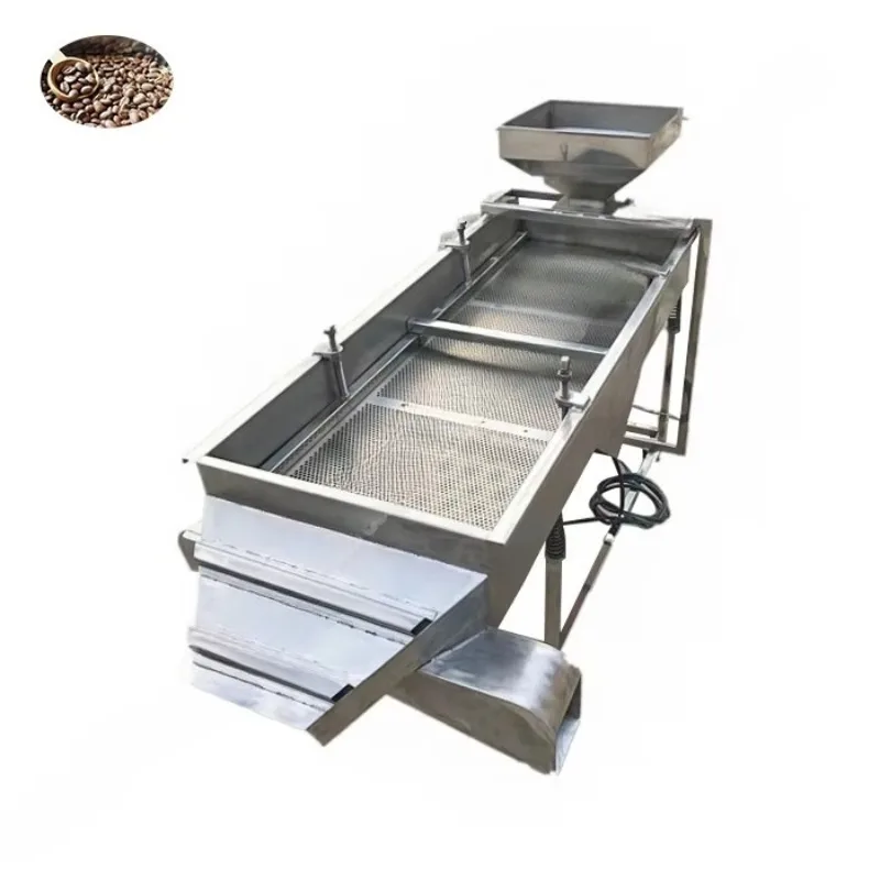 Customized Salt Powder Vibratory Screen Particles Vibration Sieving Machine Marshmallow Vibration Sieving