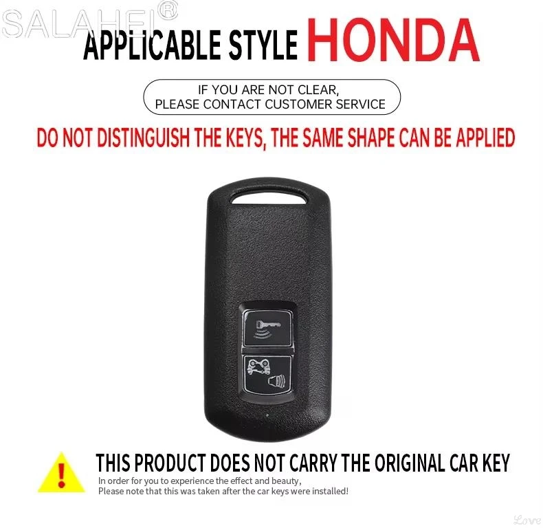 High quality Keychain for Honda VARIO PCX160 PCX150 XADV750 VISION SH350 SH300 TPU Car Cover Fob Holder Car Key Case Cover