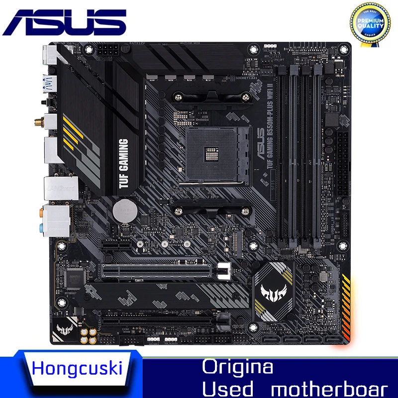 

Материнская плата ASUS TUF GAMING B550M-PLUS WIFI II AM4 DDR4 B550