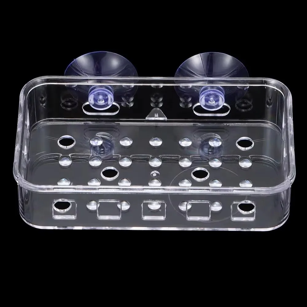 Transparent Suction Cup Soap Dish Reusable Keep Soap Dry Soap Drying Rack No-Drilling Waterproof Sponge Rack Gym