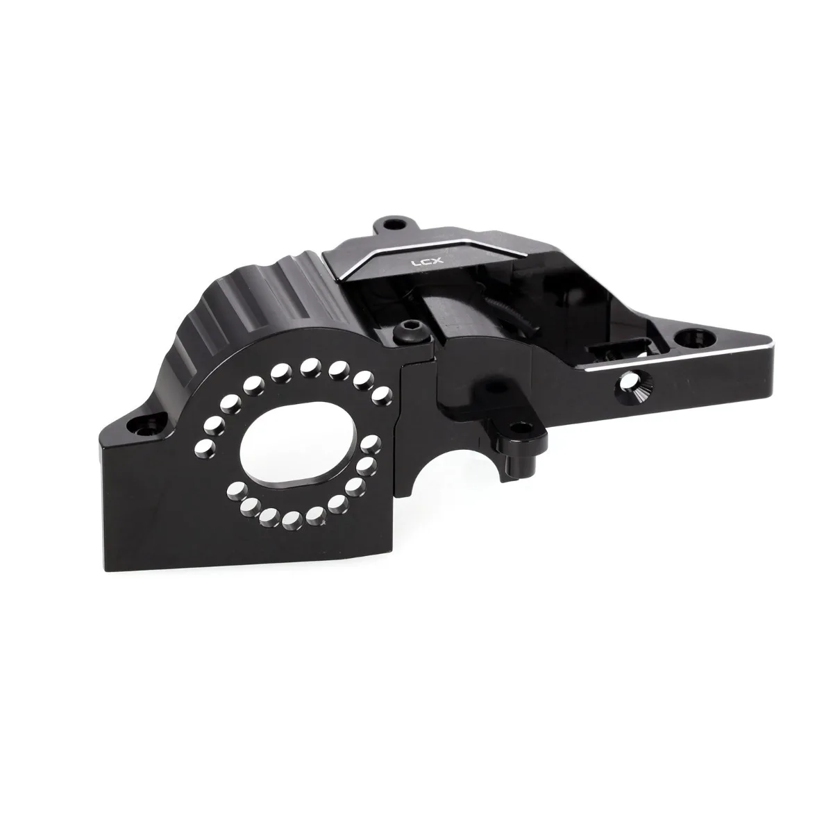 

LCX Racing 1/16 RC Truck Aluminum Transmission Housing Motor Mount for Traxxas Mini Maxx Mini XRT Upgrades Parts Accessories