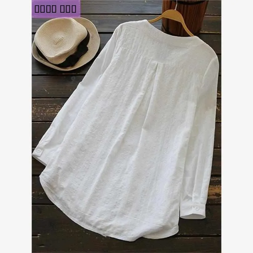 

Осенний женский хлопковый топ irt Street Sle с прямым узлом, длинный свеч V-Ne, теплый тонкий однотонный топ без бренда