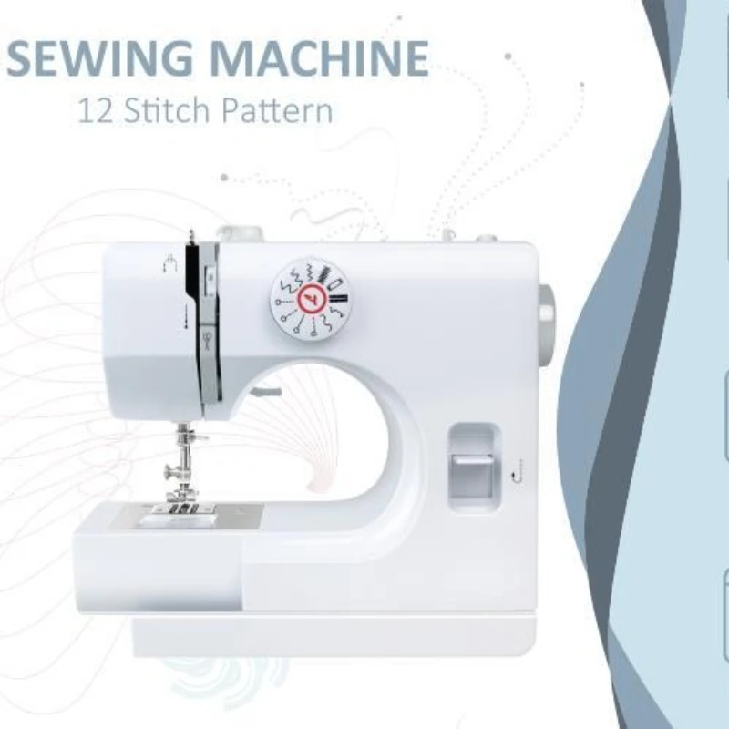 آلات الخياطة المحمولة متعددة الوظائف سطح المكتب الكهربائية المنزلية آلات الخياطة الصغيرة الاوفرلوك المنزل Naaimachines JTS #4