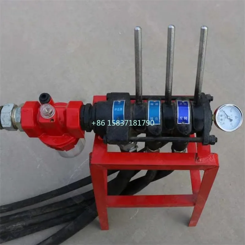Portable DTH Drlling Rig High Performance Small Pneumatic Type DTH Drill Rig Machine Mining Used Air Compressor for Singapore