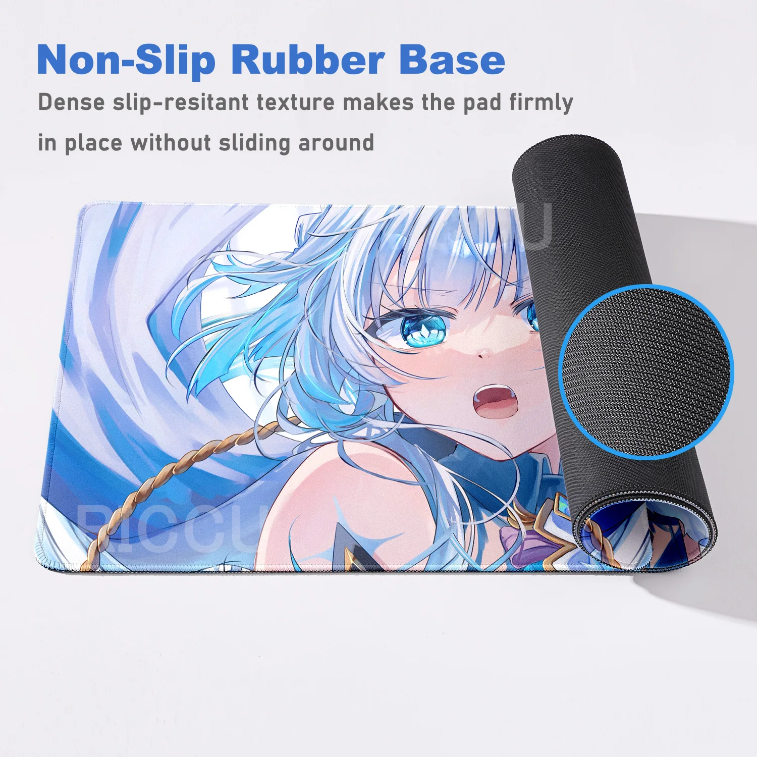 HD print Honkai Star Rail Cerydra Computer Muismat Bureau Kantooraccessoires Kast Toetsenbord Gaming Matten rubber Grote Mause Pad
