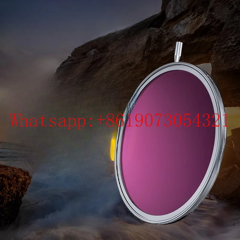 

Adjustable reducing mirror and variable ND medium gray density mirror 49 52 55 58 67 72 77 82mm ND3-1000