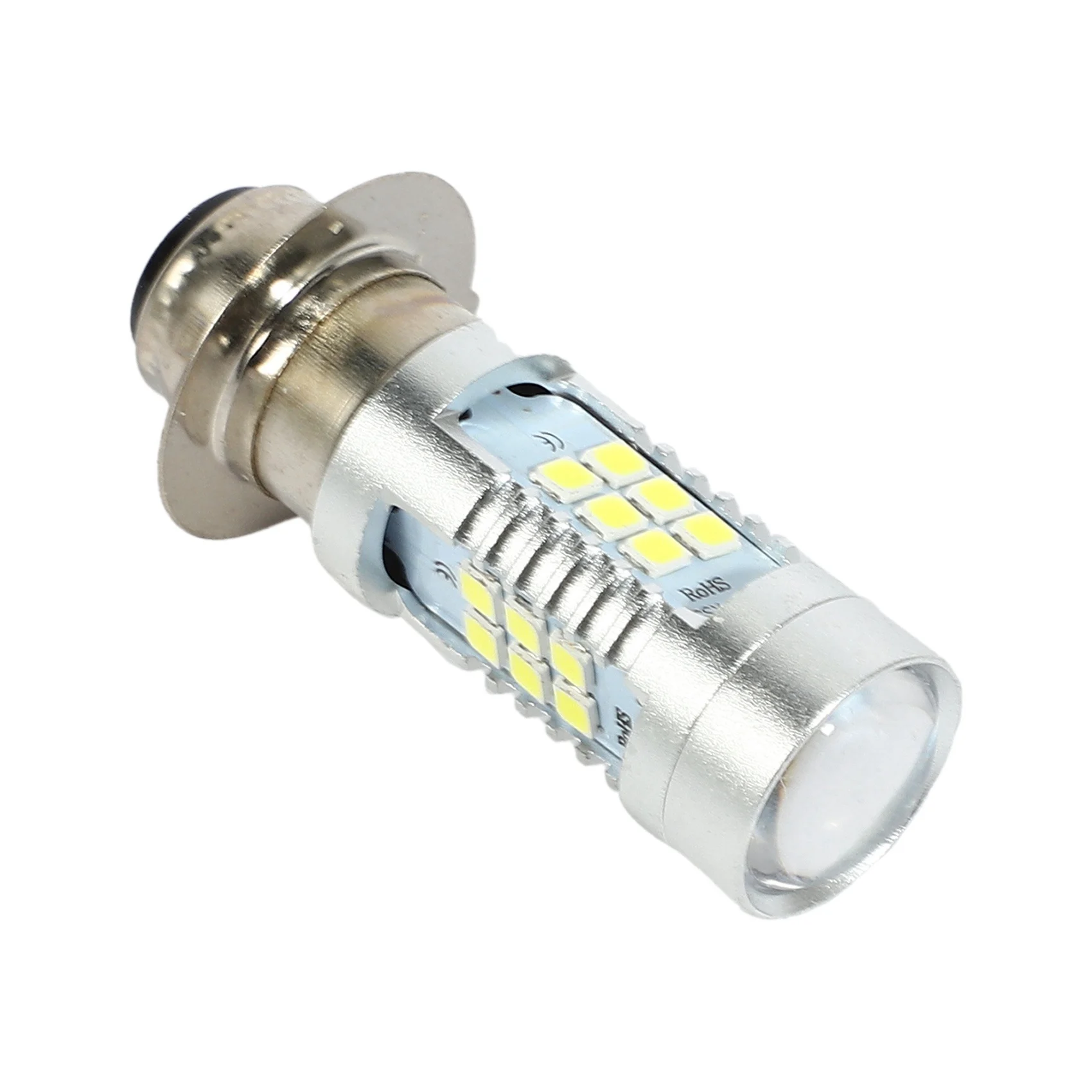 H6 Single-Claw moto 3030 21SMD Led faro anteriore lampadina 1200LM bianco 21W