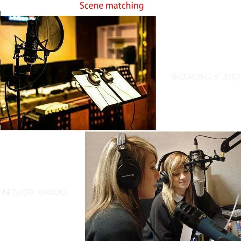 Giá đỡ kẹp micro Q6PA cho Audo Technica ATR 2500 AT2020 AT2035