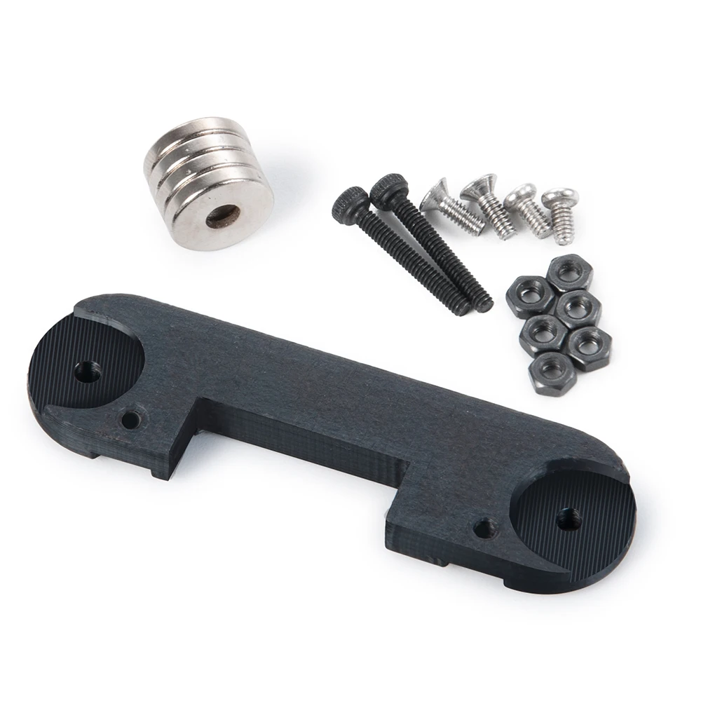 MIBIDAO Invisible Magnet Car Body Shell Column Post Mount for Axial SCX24 90081 Deadbolt 1/24 RC Crawler Car Model Upgrade Parts