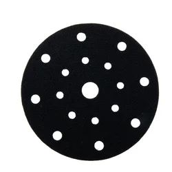 1Pc 17 fori Soft Sponge Interface Pad 6 pollici 150 Mm platorelli abrasivi disco di supporto Hook & Loop dischi abrasivi per lucidatrice