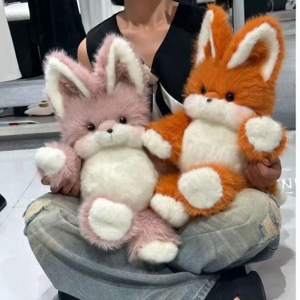 Kawaii Fox Stuffed Animal Plush Pillow Emotional Support Soft Run Plush Toy plush Fluffy Kawaii Plush Toy Girls Gift