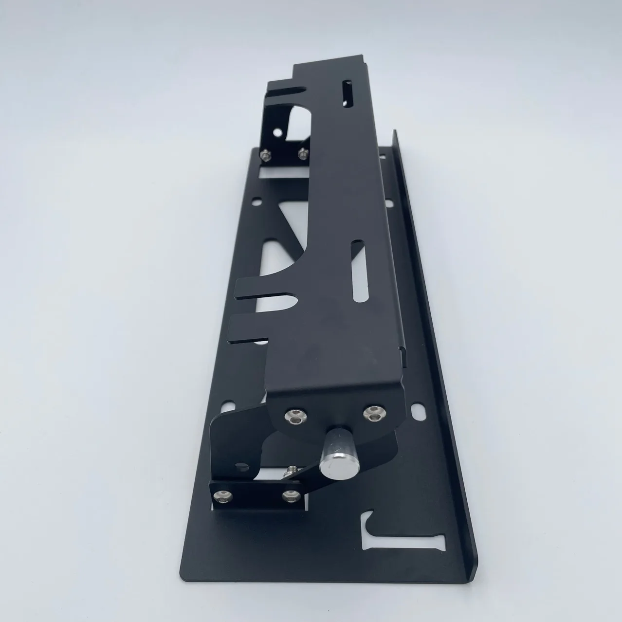 Suitable for Wrangler, Tank 300 and other SUV flops, black B type with fixing pin, license plate holder
