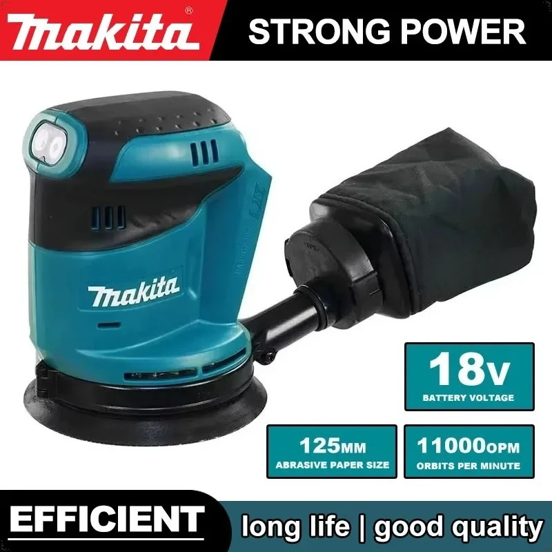 

Бесщеточная эксцентриковая шлифовальная машина Makita DBO180Z (аккумуляторная, без аккумулятора и зарядного устройства) для обработки дерева, шлифовки и полировки, только инструмент