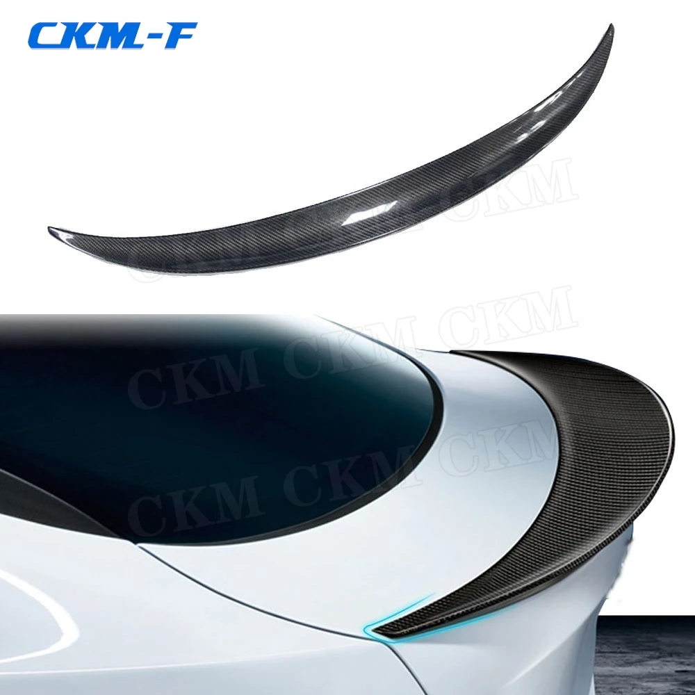 

Carbon Fiber Rear Spoiler Trunk Trim Wings For BMW X6 E71 X6 F16 Spoiler 2008-2018 P Style Car Boot External Decoration