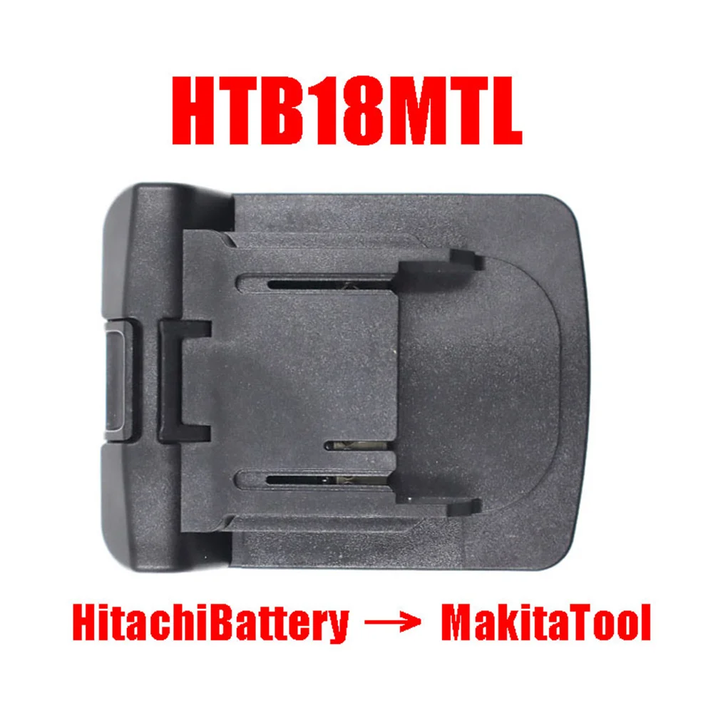 ABFKL HTB18MTL Adapter for Hitachi 18V Li-Ion Battery BSL1830 Converter on for Makita LXT 18V Lithium Electrical Power Tool