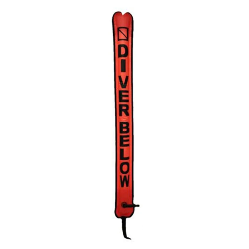 F1FD Aufblasbare Scuba Tauchen Oberfläche Signal Marker Boje Float Oberfläche Marker Boje Sicherheit Tauchen Boje Tauchen Marker