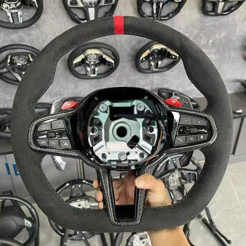 Customized Genuine Leather 3 Series 4 Series 5 Series 6 Series CS Thong X3 X6 M3 M6 Accessories Steering Wheel For BMW X6