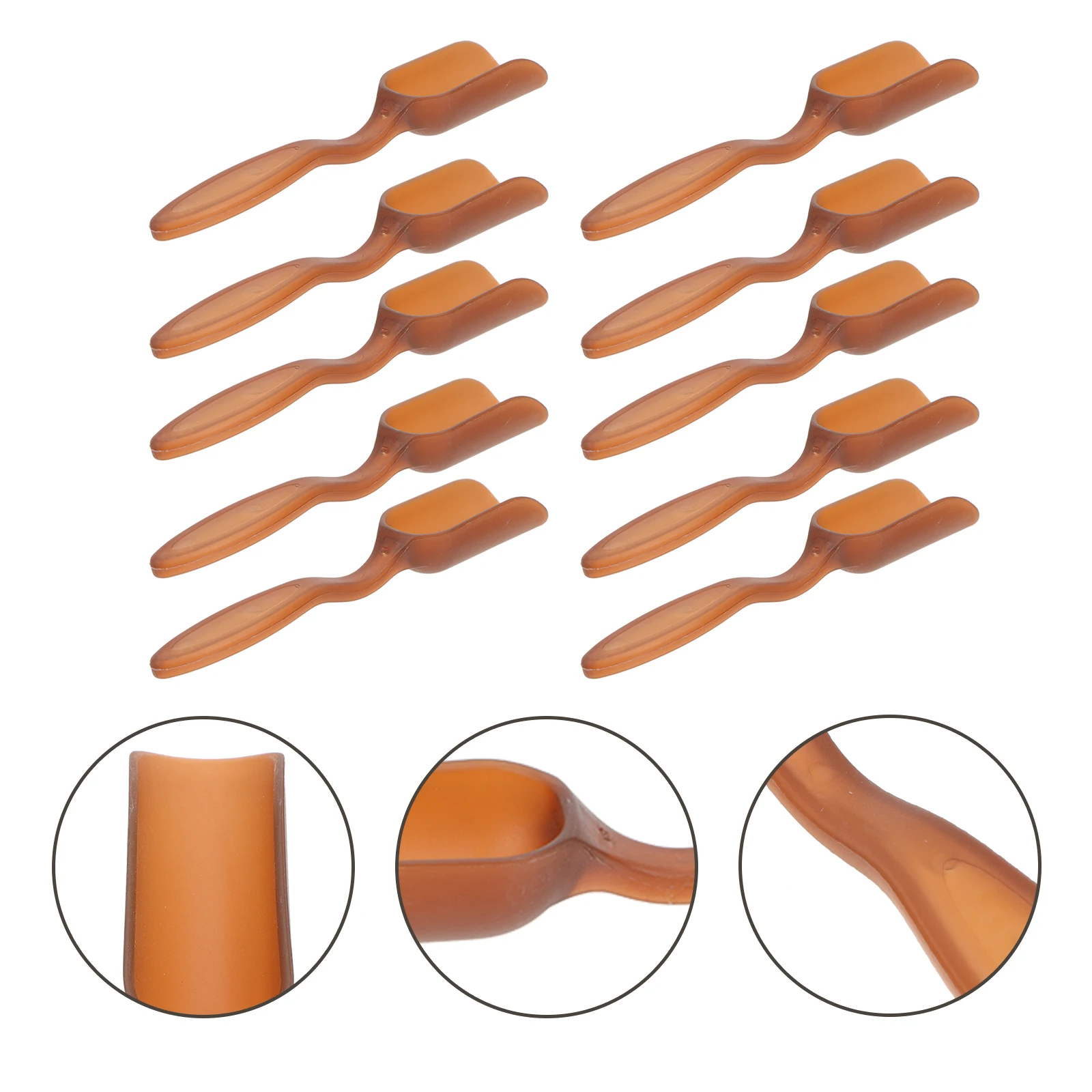 

10 Pcs Gardening Tools PP Plastic Shovel Lightweight Portable Planting Trowels Household Soil Digging Tool Set Sand Play Toys